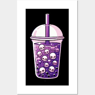 Skulls Tea Posters and Art